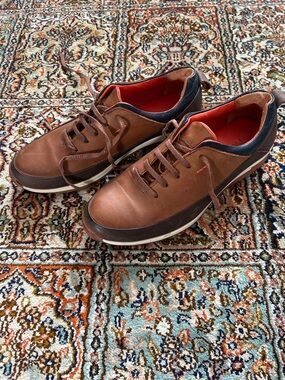 North Sails Luxury Brown Leather Sneakers - EU 40 / US 7 - EVA XL
